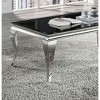 NicBex 51 Inch Rectangle Coffee Table with White Glass Tabletop,Modern Center Table for Living Dining Room - 4 of 4