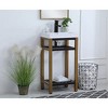 Elegant Lighting 18 inch Single Bathroom Metal Vanity in Golden Black - 4 of 4