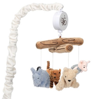 Lambs & Ivy Disney Baby Storytime Pooh Musical Baby Crib Mobile Soother Toy