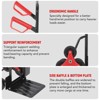 Stair Climbing Dolly, 330 Lbs Weight Capacity, Foldable Hand Truck with 6 Rubber Wheels - 2 of 4