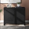 40'' Modern Accent Storage Cabinet with Herringbone Doors & Adjustable Shelf for Living Room-Baofuwish - 2 of 4