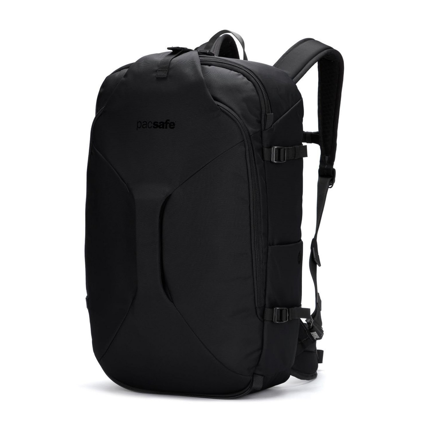 Рюкзак Pacsafe EXP45 Carry-on Travel Pack, Black, цвет: Чёрный — фото 2