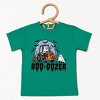 Boo-Dozer Ghost - Youth Short Sleeve Graphic T-Shirt and Toddler Short Sleeve Graphic T-Shirt - 2 of 3