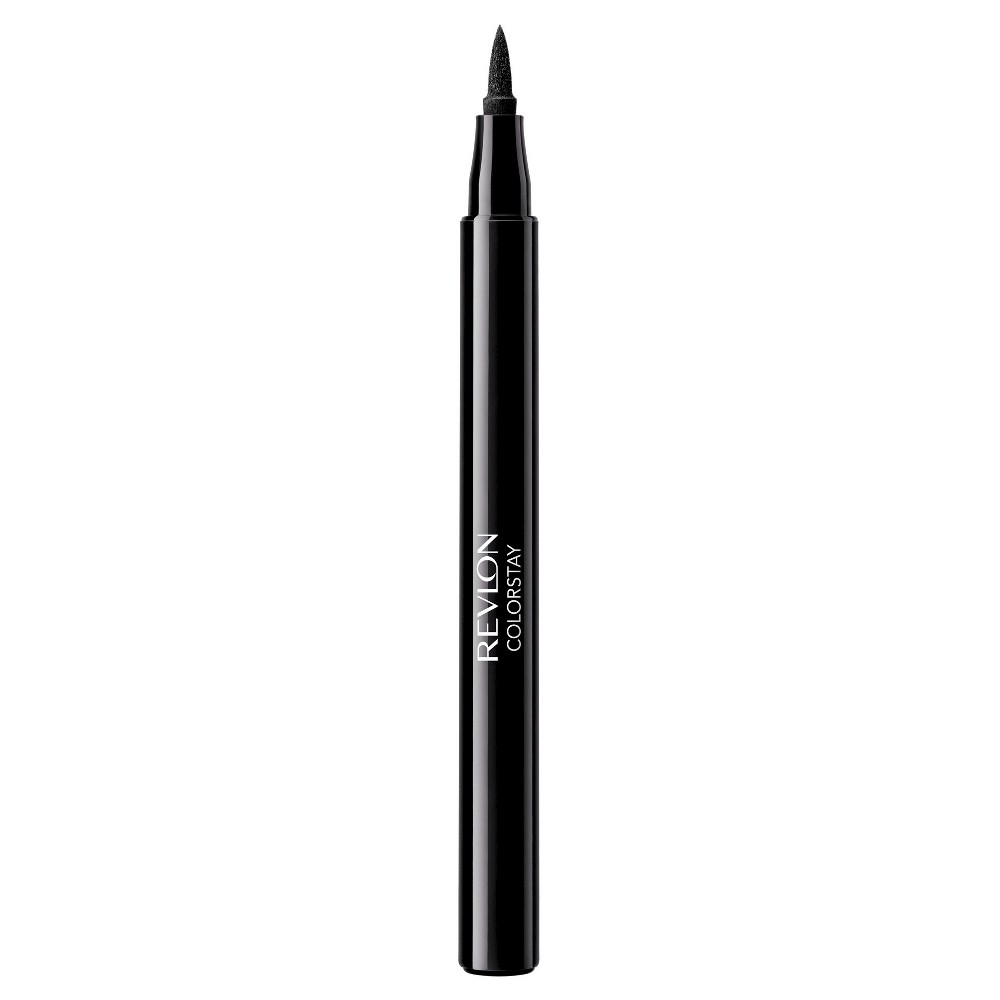 Photos - Other Cosmetics Revlon ColorStay Liquid Eye Pen Classic Tip - Blackest Black - 0.04 fl oz 