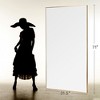 Caroline Leaning Full Length Floor Mirror,71"×32" Rounded Corner Standing Mirror, Aluminum Alloy Frame Full Length Mirror With Stand-The Pop Home - 4 of 4