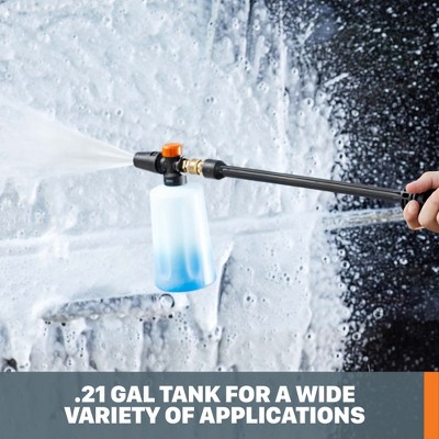 Worx High-Pressure Foam Cannon with Adjustable Dial