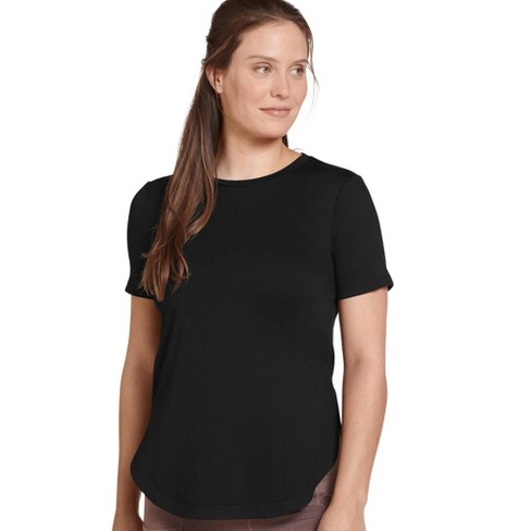 Wander By Hottotties Women's Naomi Crewneck Athletic Top - Black 3x : Target