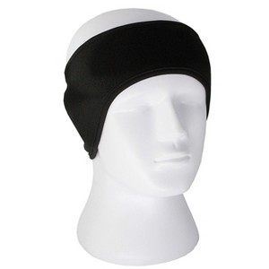 Anna-Kaci Winter Fleece Headband Moisture-Wicking for Running Sports Workouts Cold Weather Ear Warmer Unisex - 1 of 4