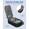 Hynes Eagle 40L TSA Friendly Travel Backpack + Fanny Pack-Black - 3 of 4