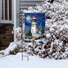 Briarwood Lane Winter Garden Flag 12x18 For Outdoor Wonderland Lighthouse For Winter Garden Flag Flags For Outside - 4 of 4