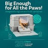 Petcove Stainless Steel Litter Box with Built-In Odor Control – 28L XL, Black - 3 of 4