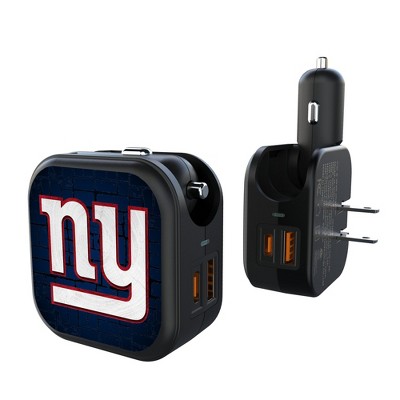 NFL NFC Teams Brick Wall 18-Watt 2 in 1 USB A/C Charger