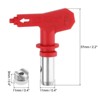 Unique Bargains 304 Stainless Steel Reversible Airless Sprayer Paint Nozzles 2 Pcs - 3 of 4