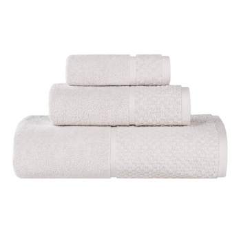 Yarn Dyed Cotton Plush Solid 3 Piece Towel Set by Blue Nile Mills