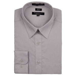 Marquis Men's Long Sleeve SLIM FIT Dress Shirt - 1 of 4