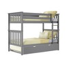 Max & Lily Twin over Twin Bunk Bed with Trundle - 2 of 4