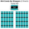 Big Dot of Happiness 2025 Teal Graduation Party Candy Favor Sticker Kit - 304 Pieces - 3 of 4