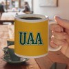 University of Alaska Anchorage Secondary Logo Ceramic Coffee Mug Novelty Gift Mugs for Coffee Tea and Hot Drinks 11oz White - 4 of 4