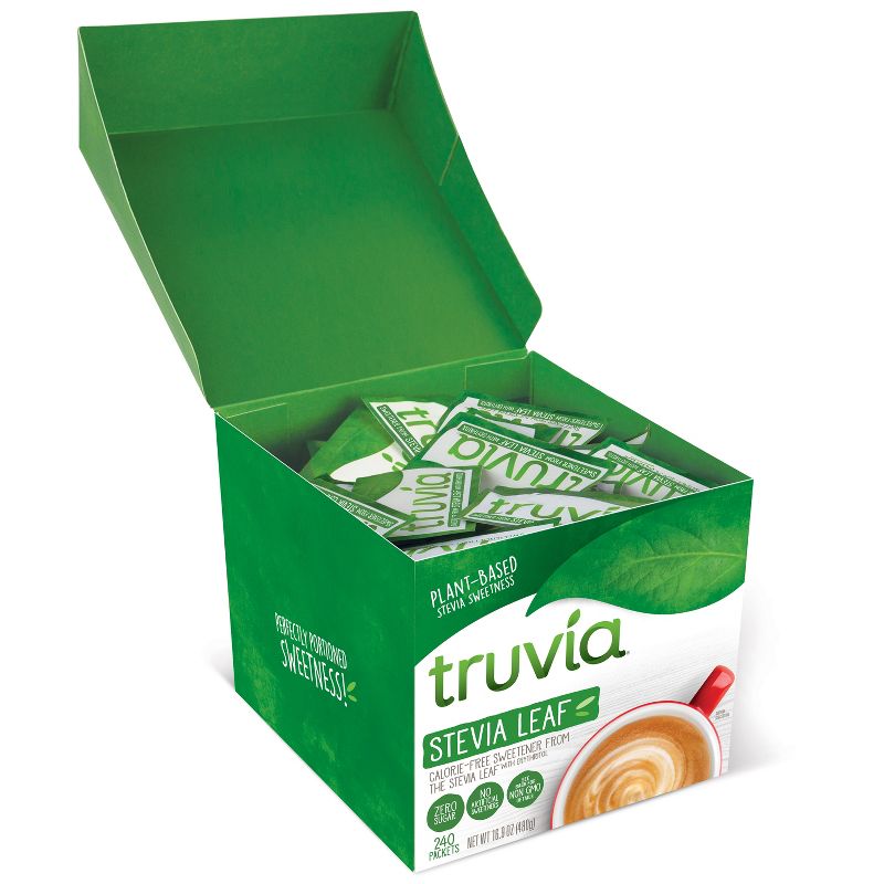 Truvia Original Calorie-Free Sweetener from the Stevia Leaf Packets - 240 packets/16.9oz, 4 of 12