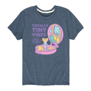 Boys' - Polly Pocket - Totally Tiny Vibes Short Sleeve Graphic T-Shirt - 1 of 3