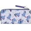 Disney Winnie The Pooh Eeyore Character Design Faux Leather Full Zip Wallet - 2 of 4