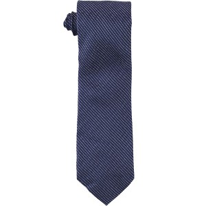 Calvin Klein Mens Glimmer Pinstripe Self-tied Necktie - 1 of 1