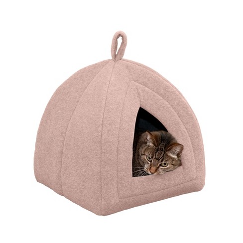 Furhaven Fleece Pet Tent Cat Bed : Target