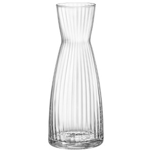 Bormioli Rocco Exclusiva Carafe, 33.75 Oz. Decorative Glass Jug - Elegant Faceted Design for Wine, Water & Spirits Serving - 1L Star Glass, Lead-Free - 1 of 4