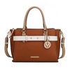 MKF Collection Jamie Vegan Leather Women's Satchel Bag by Mia K - 2 of 4