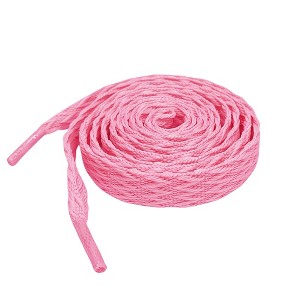INSPIRE CHIC Flat Fat Soft Shoelaces for Casual Hiking Shoes 2 Pairs 0.51'' Wide - 1 of 4