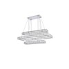 Elegant Lighting Monroe 3 - Light Pendant in  Chrome - 2 of 4