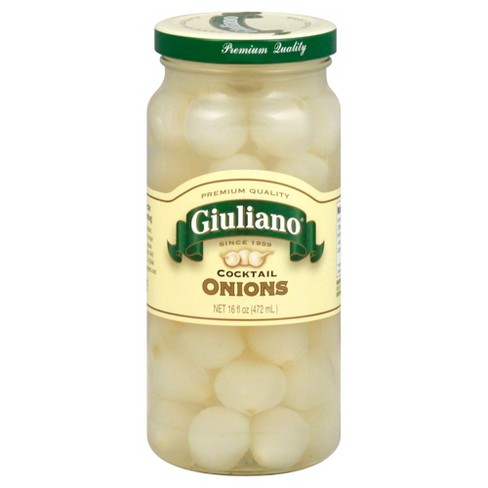 Giuliano Cocktail Onions - Case of 6 - 16 fl oz - image 1 of 1