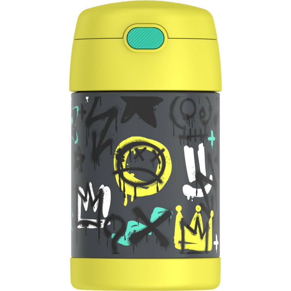 Thermos Kids&#039; 16oz FUNtainer Stainless Steel Food Jar - Boy Graffiti