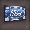 Officially Licensed Ford Logo Framed LED Sign Blue/Black - American Art Decor: Energy-Efficient Wall Decor for Bars & Garages - 4 of 4