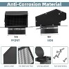 Round Chimney Cap, Cone Top Chimney Cap, Stainless Steel Fireplace Exhaust Cap, Outside Roof Rain Cap, Exterior Stove Pipe Cap for Vent - 2 of 4