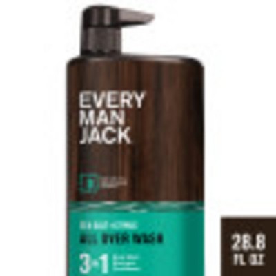 Every Man Jack Sea Salt + Citrus Men's 3-in-1 All Over Wash - 28.8 fl oz