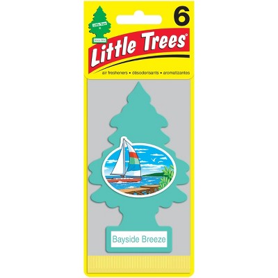 Little Trees Bayside Breeze Air Freshener 6pk