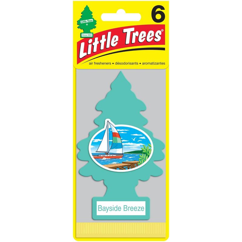 Little Trees Bayside Breeze Air Freshener 6pk, 1 of 5