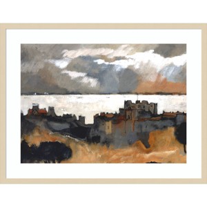 Amanti Art Channel Light by Metcalfe Clive Wood Framed Wall Art Print - 1 of 4