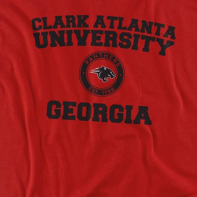 Men's Clark Atlanta University Official Circle Logo T-Shirt Circle Logo