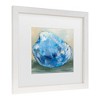 Trademark Fine Art - Jeanette Vertentes Beach Comber Dark Blue Matted Framed Art - 3 of 4
