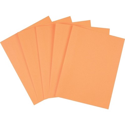 MyOfficeInnovations Brights Colored Paper 8 1/2" x 11" Orange 500/Ream 490881