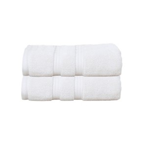 Home Weavers Elegance Essentials 550GSM 100% Cotton Zero Twist Super Absorbent Bath Towel Set - 1 of 4