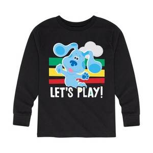 Boys' - Blue's Clues & You! - Let's Play Long Sleeve Graphic T-Shirt - 1 of 4