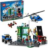 LEGO City Police Chase at the Bank Set with Toy Trucks 60317