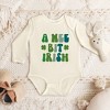 The Juniper Shop A Wee Bit Irish Baby Long Sleeve Bodysuit - 18 Month - Natural - 2 of 3