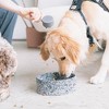 Dexypaws: Ceramic Dog Bowl: Salt & Pepper, 50oz, Pet Feeding Dish - 2 of 4