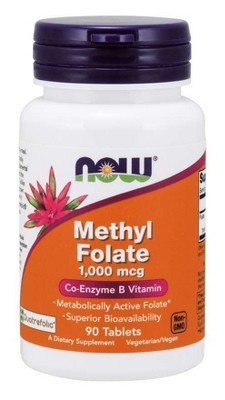 Methyl Folate 1,000 mcg by Now Foods  -  90 Tablet