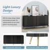 Whisen Luxurious Shoe Cabinet with 5 Metal Legs and 4 Adjustable Shelves - 4 of 4