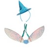 HalloweenCostumes.com One Size Fits Most  Women  Disney Sleeping Beauty Merryweather Headband & Wings Costume Accessory Kit,  Blue - 3 of 4